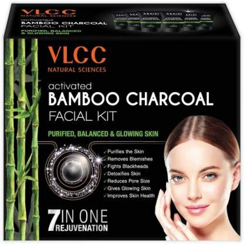 VLCC Natural Science Activated Bamboo Charcoal Facial Kit