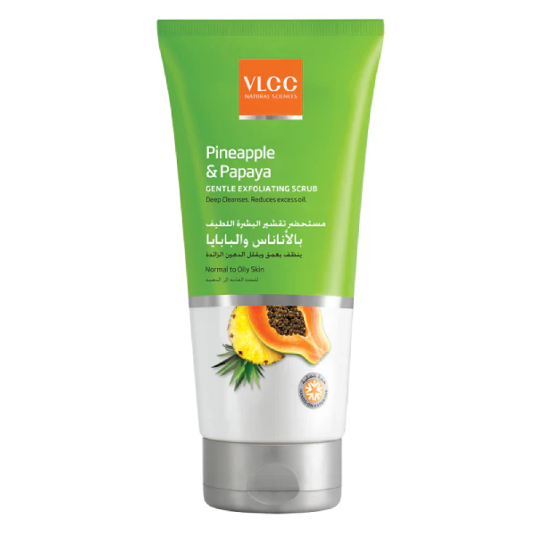VLCC Pineapple & Papaya Gentle Exfoliating Scrub (150ml)