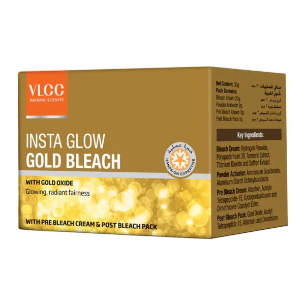 VLCC Insta Glow Gold Bleach Kit (30g)
