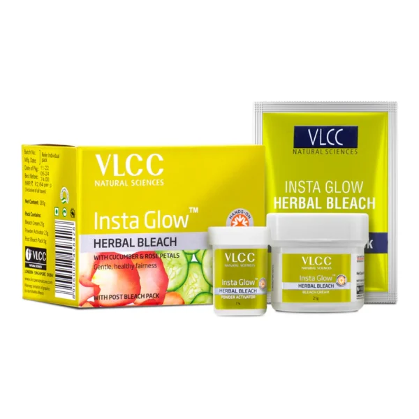 VLCC Insta Glow Herbal Bleach Kit (28.1g)