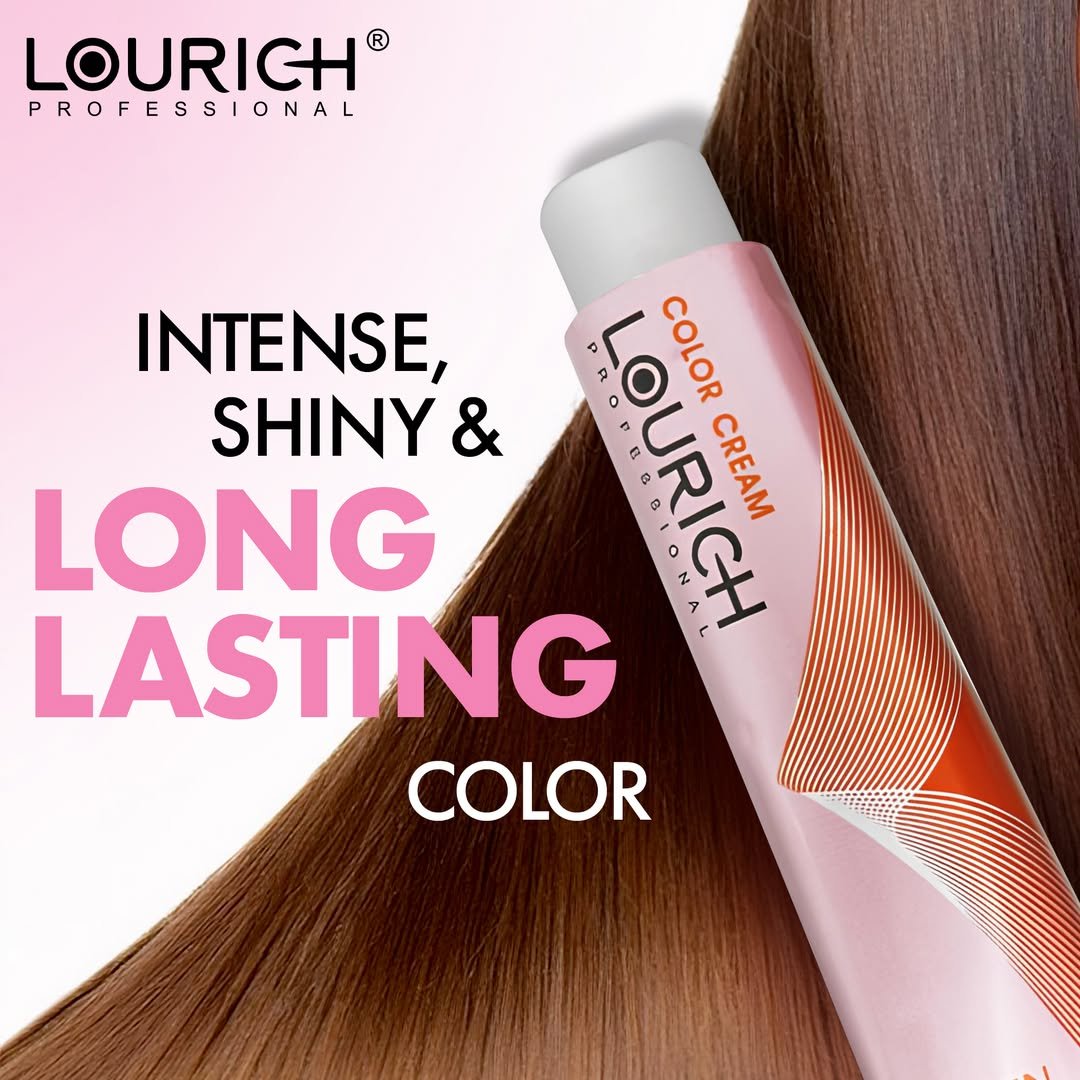 Experience the magic of vibrant, long-lasting color with Lourich Professional! Get intense shine