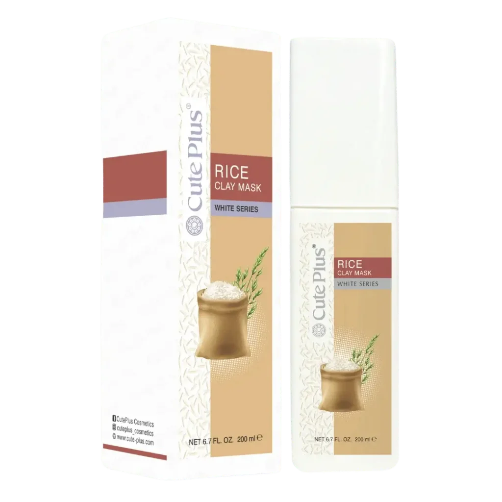 Cute Plus Rice Clay Mask (200ml)