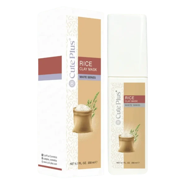 Cute Plus Rice Clay Mask (200ml)