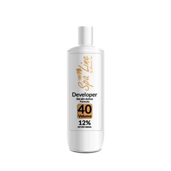 Spa Line By Glamorous Face 40 Vol Developer Keratin Active Formula (1000ml)