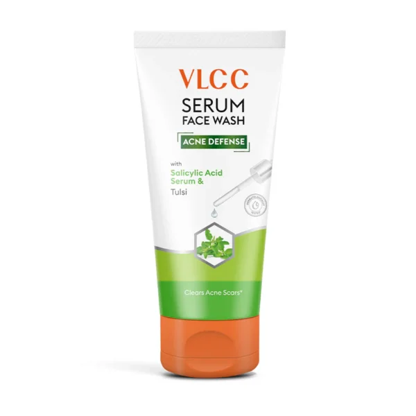 VLCC Acne Defense Serum Face Wash with Salicylic Acid Serum & Tulsi (150ml)