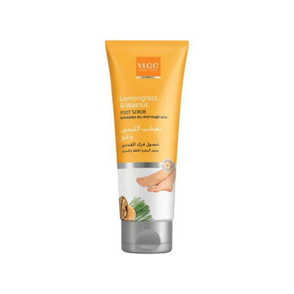 VLCC Lemon Grass & Walnut Foot Scrub